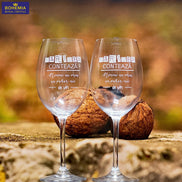 Pahare pentru vin personalizate