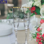 Pahare miri din cristal personalizate