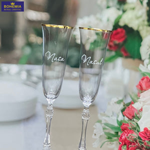 Pahare miri din cristal personalizate