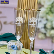 Pahare miri din cristal personalizate