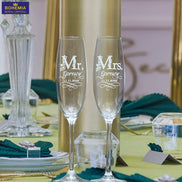 pahare miri personalizate pentru nunta