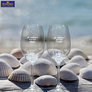 pahare gravate pentru vin din cristal personalizate