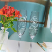 Set pahare din cristal nasi Pisica si Soarecele