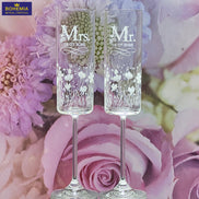 Set pahare cristal Wild Flowers și cutie