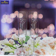 Set pahare din cristal Butterfly