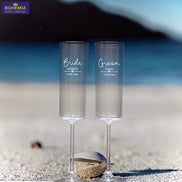 Set pahare din cristal Font discret conturat