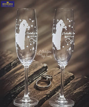 Pahare miri si nasi personalizate