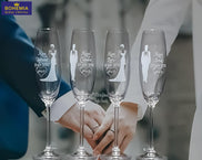 Pahare miri si nasi personalizate