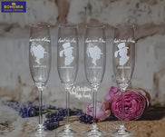 Pahare miri si nasi personalizate