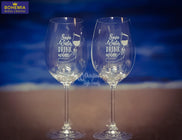 Pahare miri si nasi personalizate