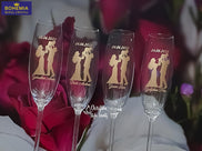 Pahare miri si nasi personalizate