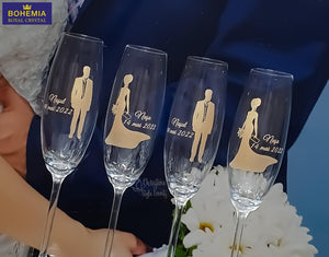 Pahare miri si nasi personalizate