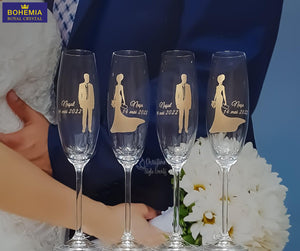 Pahare miri si nasi personalizate