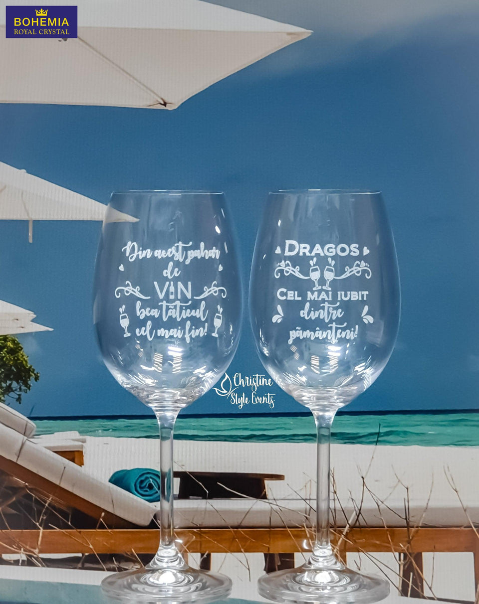 Pahare miri si nasi personalizate