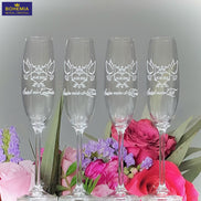 Pahare gravate nunta parinti